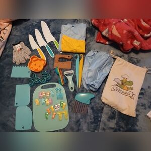 Colorful Kids Baking Set with Accessories